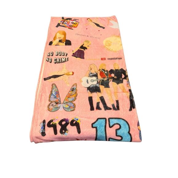 Taylor Swift Throw Blanket New Eras Tour - Picture 1 of 2